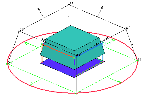 Blocks and Faces Selected for Ogrid Creation
