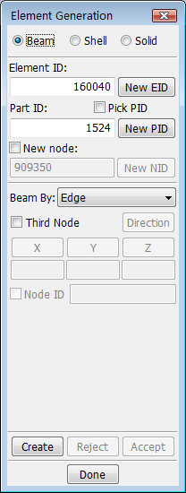 Element Generation.