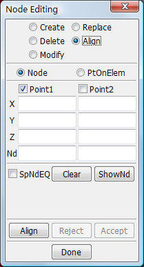 Node Editing.