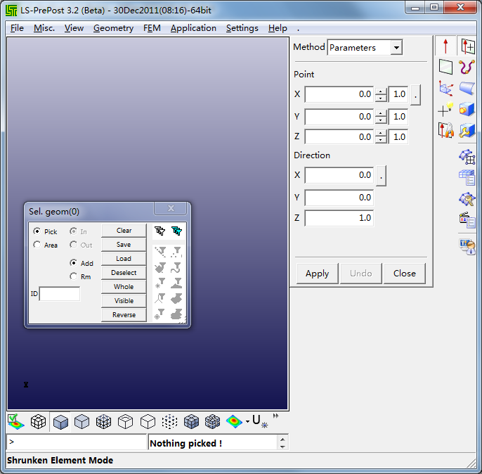 Dock current dialog