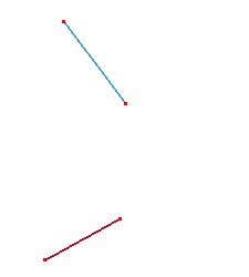 Select two lines