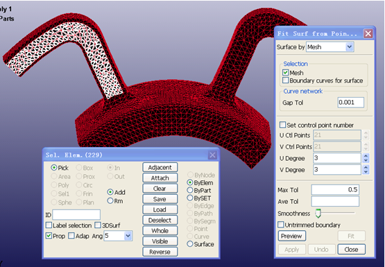 Mesh Selection