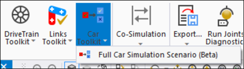 Full car Simulation Scenario