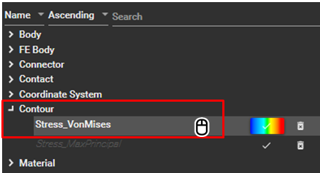 Access to Contour Properties