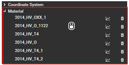 Access to Material Properties