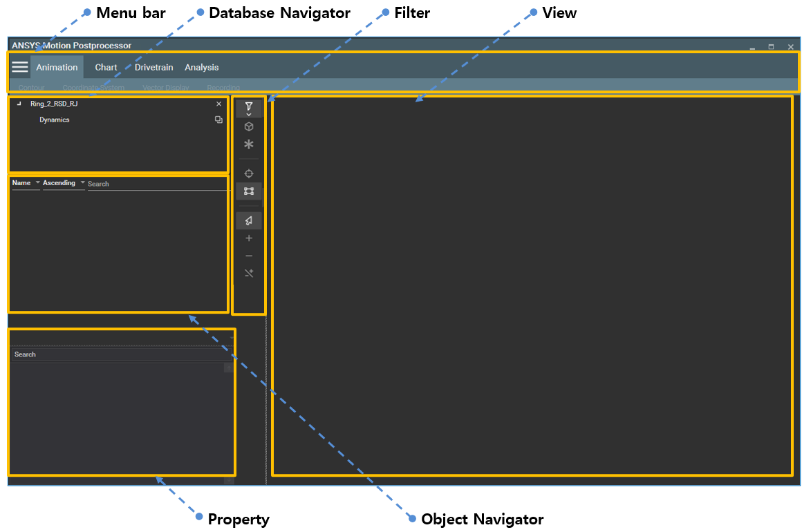 Postprocessor Main Window