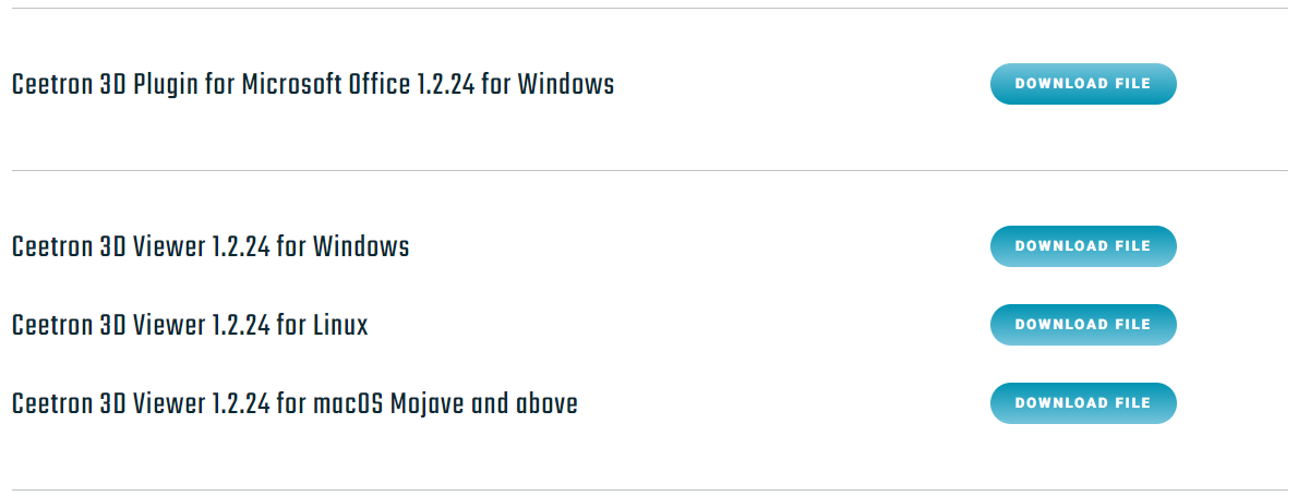 Download site for 3D viewer