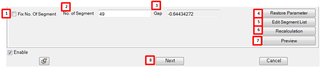 Controls for Wrapping Operation in the Placing tab
