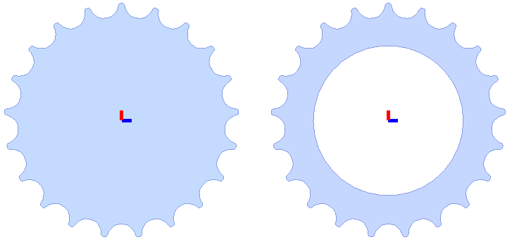 Shape of Sprockets