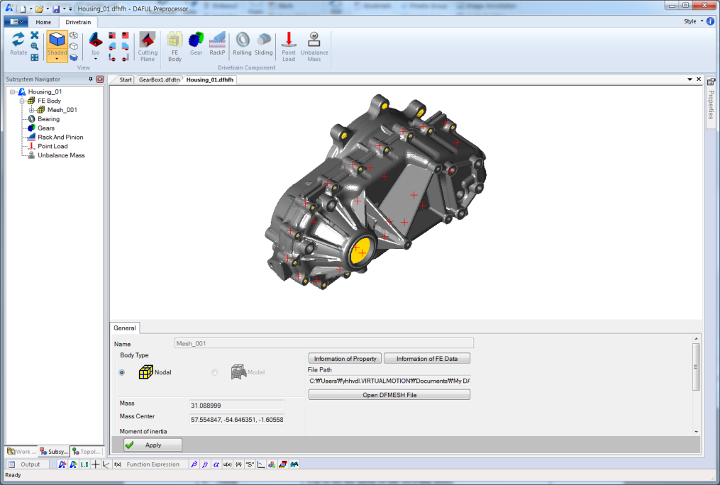 Designer for FE and EasyFlex Housing