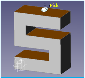 Usage of the front direction and nearest options