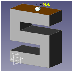 Usage of the front direction and nearest options