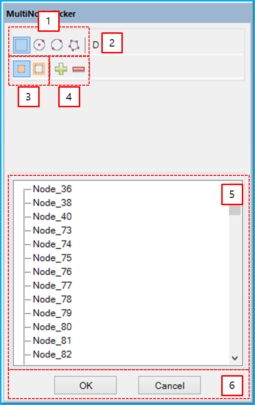 MultiNode Picker properties dialog