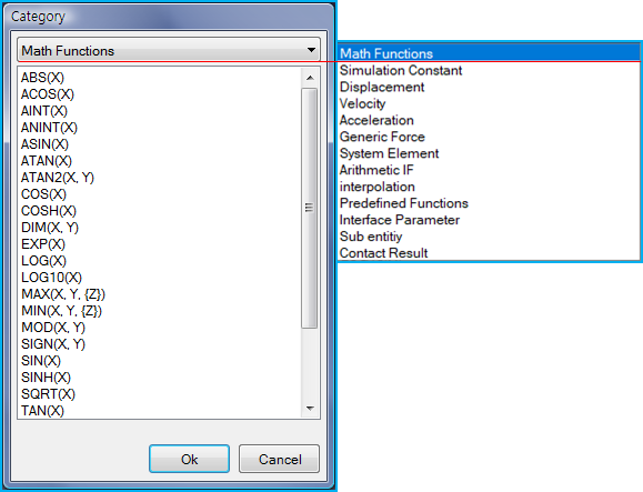 Intrinsic functions in a Function Expression