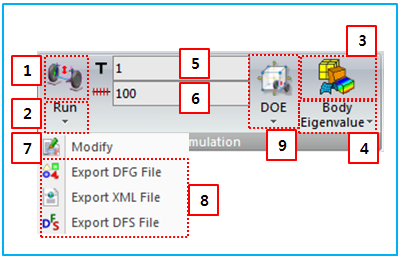 Features of the Simulation category