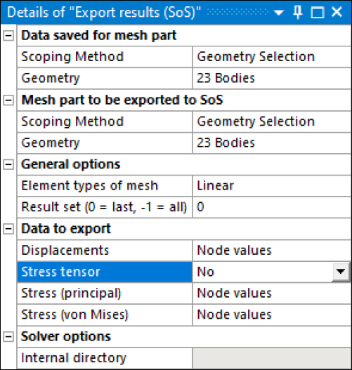 Importing Field Data from Ansys Mechanical