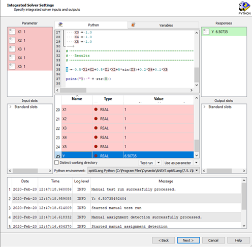 Sensitivity Analysis of a Coupled Function in Python