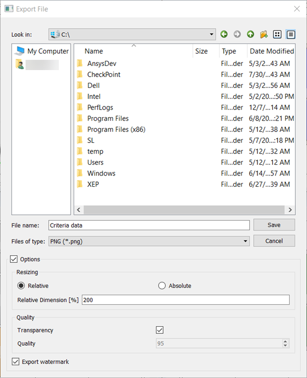 Exporting a Plot as a Picture