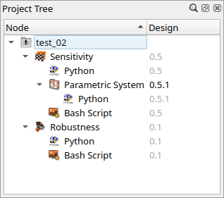 Project Tree Widget
