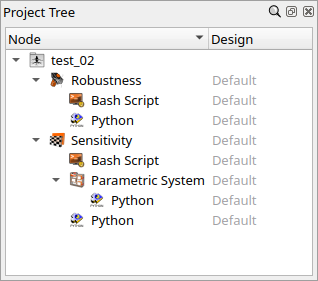 Project Tree Widget