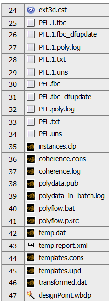 Displaying the Files View after Viewing Results in Ansys CFD-Post