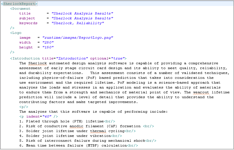Report Definition Files 10.4. Reporting and Data Export