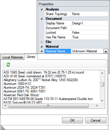 Material Properties