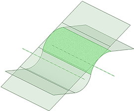 Unrolling a Surface Body
