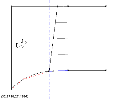 Meridional View with Smooth Hub Profile