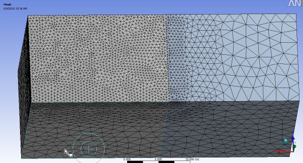 Mesh Generated for Entire Part