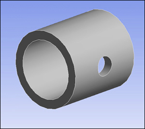 Example (a) Showing Invalid Closed Cylindrical Face as Source Face