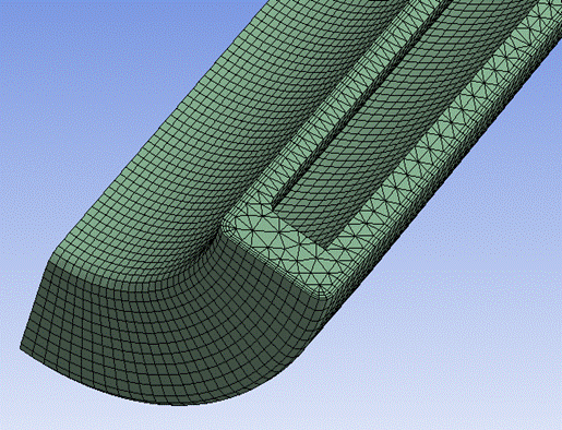 Sweep Method With Inflation: Wedge Fill
