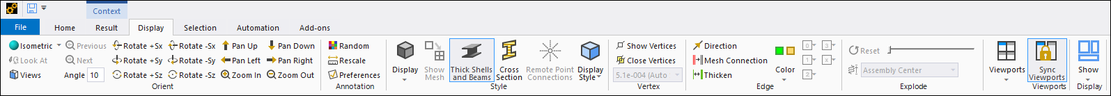 2.2.4. Display Tab