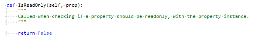 21.5. Working with the Property Provider