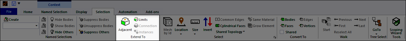 2.2.5. Selection Tab