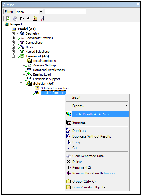 Result Mod 19.17.1. Automatic Result Creation for All Result Sets