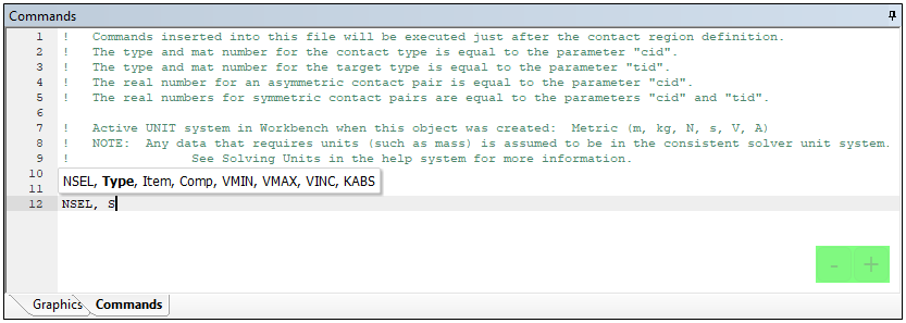 Command Window Apdl 20.1. Command Entry and Mechanical APDL Entry Options