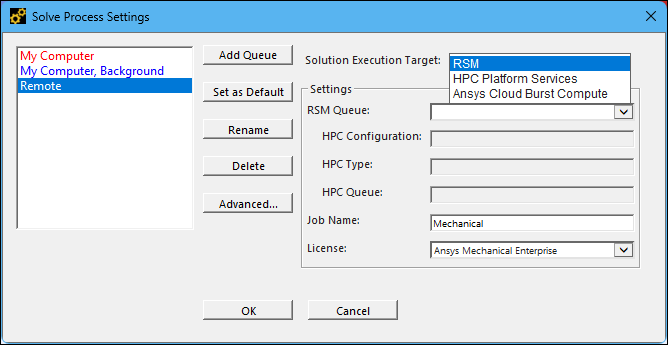18.5. Using Solve Process Settings