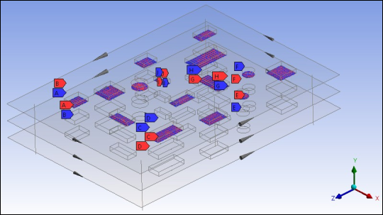 Bonded Contact Pairs Between IC Packages and Circuit Boards