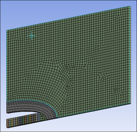 3D Transducer Model Mesh