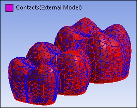 Contact Between Veneer and Core (CONTA174 and TARGE170)