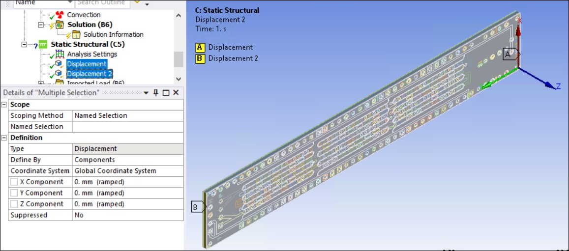 Structural Analysis Boundary Conditions