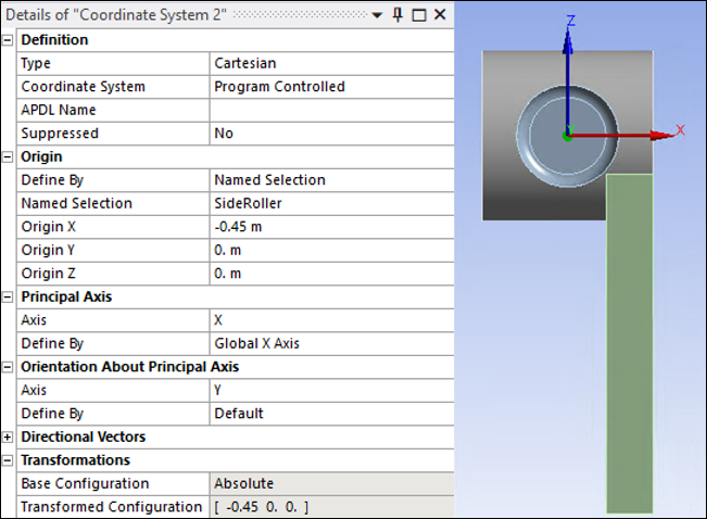 Second Coordinate System