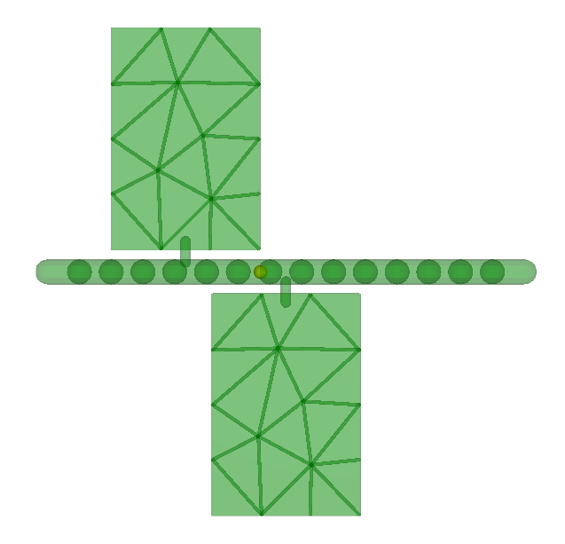 柔性颗粒装配体的正确条件示例