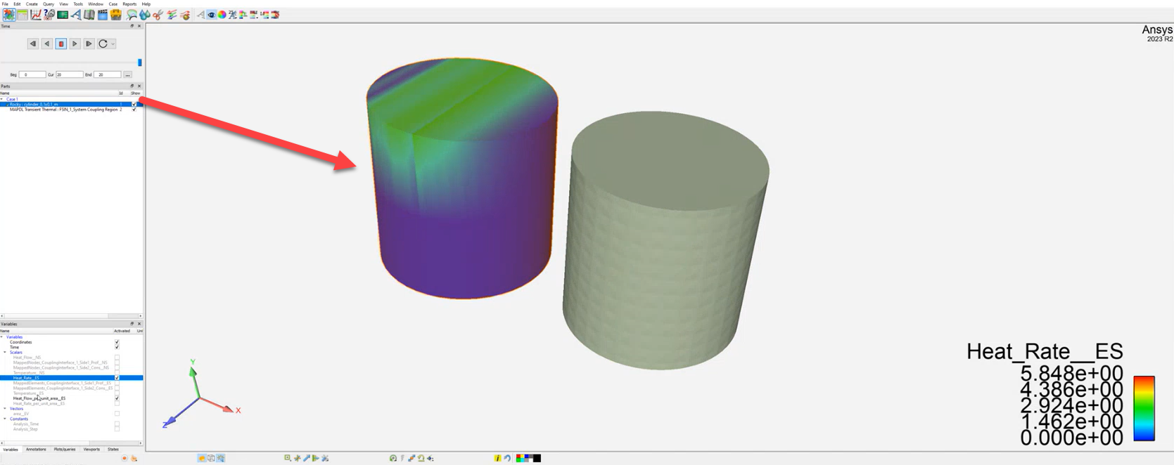 将已求解的参数添加到几何结构上