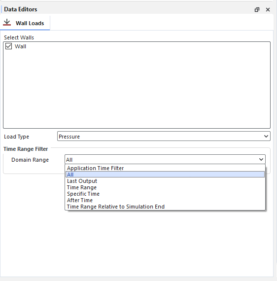 时间范围过滤器