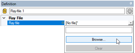Creating a Ray File Source