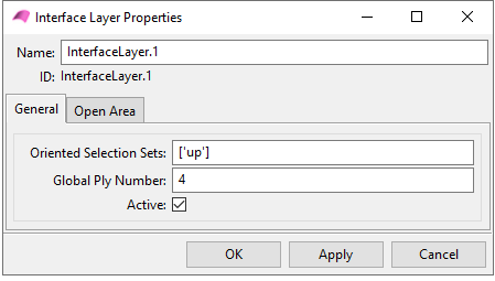 Interface Layer Properties - General