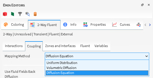 Diffusion Equation inside the Mapping Methods