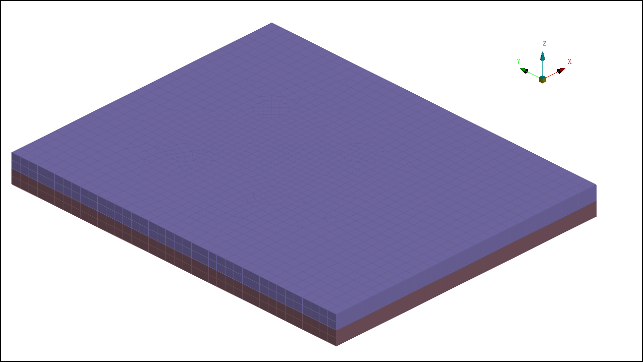 Contact surfaces that are touching (left) or have an initial gap (right)